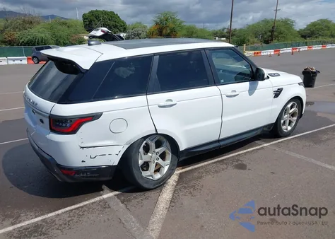2019 Land Rover Range Rover Sport Hse из США, поврежденный, VIN SALWR2RVXKA827908